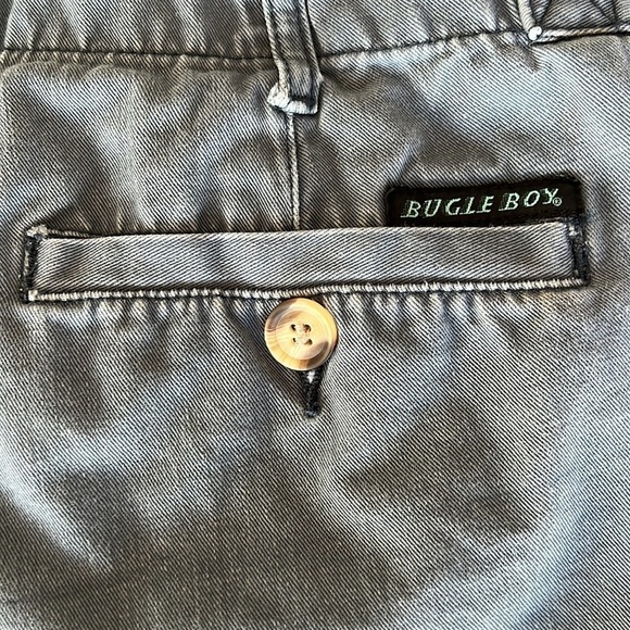 Men's Blue Cargo Shorts - Picture 3 of 7